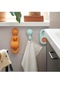 Humlesjön Hook, Hanging Bracket Orange-Turquoise 12X8Cm 2 Pieces Children's Hanger - 2