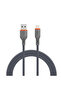 FlameGuard A-L Charging Cable – Flame-Retardant, Braided, Fast Charging 1.2m
