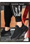 Men Stylish Low Top Sneakers, Lightweight Breathable Trainers for Men, Lace up Non Slip Sports Shoes - 2
