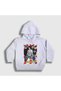 Unisex Kids White Poster Kaulitz Tokio Hotel Hooded Sweatshirt 600652Tt