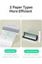 A4 Paper Printer Direct Thermal Transfer Wirless Printer Mobile 210mm Mini Mobile Photo Printer USB - 4