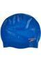 Unisex Adult Plain Moulded Silicone Cap - Neon Blue, One Size - 3