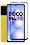 واقي شاشة زجاجي ممتاز لهاتف POCO M4