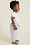 100% Cotton Elastic Cuffed Patterned Baby Boy Sweatpants - Soft Combed Cotton Baby Pajama Bottoms - 2