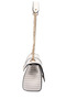 Sand Beige - Sand Beige Plaid Line Square Women's Crossbody Bag Sp1139 - 5