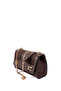 Brown - Brown Suede Women's Crossbody Bag Sp1139 - 6