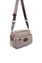 Coffee Yellow - Brown Plaid Line Square Women's Crossbody Bag Sp1267 - 4