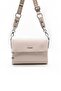 Beige - Beige Nv963 Women's Crossbody Bag - 3