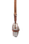 Beige - Tan Straw Women's Crossbody Bag Sp1256 - 3