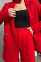 Women's Rose Accessory Detail Jacket and Pants Set - 6