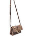 Coffee - Coffee Monogram Women's Crossbody Bag Sp1148 - 2