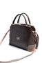 Coffee - Mink Plain Women's Handbag Sp706 - 5