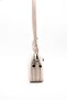 Beige - Beige Honeycomb Women's Crossbody Bag Sp765 - 4