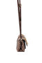 Coffee - Coffee Monogram Women's Crossbody Bag Sp1148 - 3