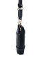 Black - Women's Crossbody Bag with Black Logo Sp1120 - 3