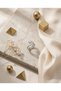 316L Steel Tarnish Resistant Jewelry Silver Color Zircon Stone Twister Model Women's Ring - 5