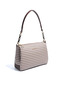 Coffee Yellow - Brown Plaid Line Square Women's Crossbody Bag Sp910 - 4
