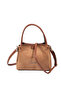 Taba - Taba Suede Women's Handbag Sp1254 - 5