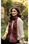 30x165 وشاح/باندانا أحمر اللون - 3