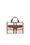 Cream - Tan Plaid Women's Handbag Sp1271 - 3