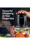 2+2 L XXL Glass & SS Chopper and Mincer, 500W - Pulse & 2 speeds, 2-Removable 4 SS -Blade for Chopping, Ice Crushing, Meat Mincing, Grinding, Pureeing & more - BLk - 4