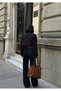 Women's High Waist Loose Wide Leg Denim Jeans - 2
