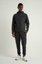 Foursquare Men's Hooded Full Zip Sweatshirt Smoked - 8