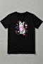 Printed Short Sleeve T-Shirt for Girls B14 - 3
