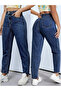 Women's Dark Blue Jeans - 4
