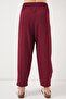 Bdart Lace-Up Waist Detailed Textured Shalwar Trousers - 6