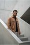 Men's Seasonal Sporty Cut Coat with Snap Buttons Casual Scuba Jacket Shirt - 3