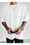Scooby-Doo & Shaggy Graffiti Printed Oversize T-Shirt - 100% Cotton Single Jersey - White Streetwear Tee - 2