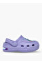 Girls Stitch and Angle Print Clogs - 6