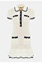 Crochet Collared Mini Dress # Originalbrand # - 5