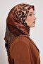Abstract Striped Double Pattern Gradient Sparkling Crystal Scarf