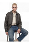 Xside Brown Men's Leather Look Jacket - 3