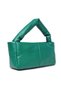Women Green Faux Leather Baguette Bag - 2
