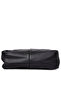 Women Black Faux Leather Baguette Bag - 4