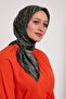 وشاح كريستالي لامع بنمط رياضي مخطط هندسيًا