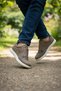 Flat Sole Orthopedic Men's Dakirs Linen Sneaker Daily Footwear - 3