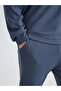 Mg Trend'En Navy Blue Standard Fit Men's Printed Pajama Set - 4