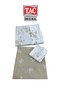 Vellise White Ranforce Single Duvet Cover Set 160X220 cm - 3