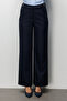 Wide Leg Trousers with Metal Accessories 4010 - 3