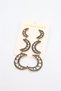 3 Month Stone Earrings Black Color