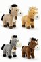 Soft Premium Fabric Plush Horse with Sound - 25 cm Sleeping and Playmate Horse with Sound - 7