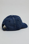 Girl's Dark blue Embroidered Denim Baseball Cap - 2