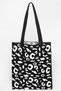 Women's Black Animal Patterned Shoulder Bag - 3