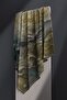 Batik Houndstooth Pattern Sparkling Crystal Scarf - 2