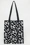 Women's Black Animal Patterned Shoulder Bag