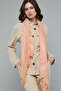 Women's Pink Floral Print Scarf - 3